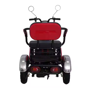 Skuter Mobilitas Listrik HLD 500W yang Praktis untuk Lansia, 4 Penumpang, Bodi Terbuka, Trike Listrik 3 Roda, Baterai 60V, Jarak Tempuh 30-50km - Product Image 3