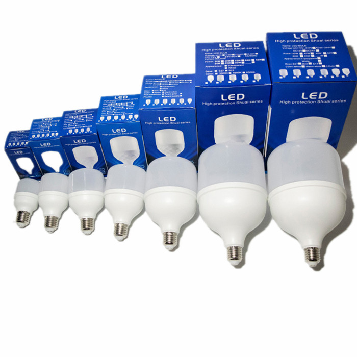 B22 E27 держатель T-образной формы 5W 10W 15W 20W 30W 40W 50W светодиодные лампы от производителя сырья светодиодные лампы, Bombillo Led Focos Led
