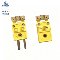 Connecteur de thermocouple de type K, pince miniature de type K SMPW-CC, mini prise de thermocouple K/T/J/E/C/N/U/R/S, support en nylon