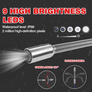 Cámara <span class=keywords><strong>de</strong></span> Inspección <span class=keywords><strong>de</strong></span> Tuberías Comercial AMJET DrainEye-R14-Max, 1080P HD, Cable <span class=keywords><strong>de</strong></span> 60m a 150m, Localización <span class=keywords><strong>de</strong></span> Tuberías Industriales y <span class=keywords><strong>Limpieza</strong></span> Profesional - Product Image 5