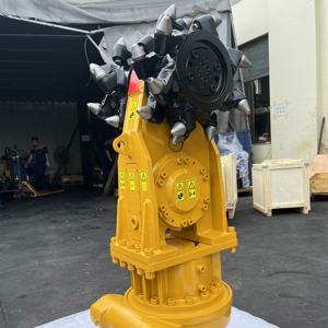 खुदाई भागों के लिए Bt40 हाइड्रोलिक ट्रांवर्स गियरबॉक्स के साथ 360 डिग्री रोटरी ड्रम कटर - Product Image 2