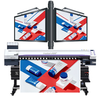 MOOTOOM Pequeña Empresa Imprimante Solvente Tinta Vinilo Banner Plotter De Impression Inkjet Eco Solvente Impresora