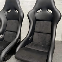Sièges de voiture de course sport universels inclinables de haute qualité, noirs, pour la mariée
