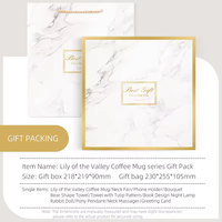 Coffret Cadeau Tasse à Café avec Ventilateur de Cou, Masseur, Support Téléphone, Ensemble Cadeau d'Entreprise, Gobelet en Acier Inoxydable 316, Logo Personnalisé, Vente en Gros