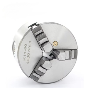 Portabrocas <span class=keywords><strong>CNC</strong></span> Manual autocentrante 3 mordazas torno portabrocas Material de acero - Product Image 1