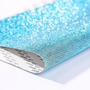Honor of Crystal 2MM Bling autoadesivo strass foglio <span class=keywords><strong>di</strong></span> <span class=keywords><strong>cristallo</strong></span> per abbigliamento gioielli accessori - Product Image 5