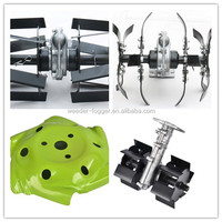 Zealyu Agricole sac à dos mini motoculteur rotatif à main herbe machine de désherbage