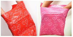 Enveloppes en polyéthylène compostables et biodégradables personnalisées de couleur rose pour l'emballage des vêtements et l'expédition express des entreprises - Product Image 6