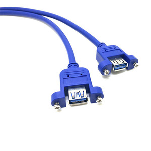 ช่องเสียบขยาย USB 3.0 ด้านหน้าขนาด 3.5 นิ้ว พร้อมสายเคเบิลยึดเมนบอร์ดแบบ 20 พิน (2 พอร์ต) - Product Image 2