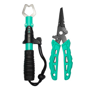 Lu Ban's Work Fishing <b>Pliers</b> Orange <b>Set</b> Stainless Steel Portable Fish Control Kit With Carry Case - Product Image 3