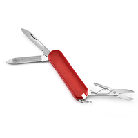 Personalisierbarer Logo-Werbeartikel Schlüsselanhänger Multitool Schere Miniklappmesser