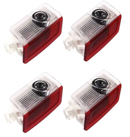 Projecteur LED de porte Plug and Play à succès – Lampe de bienvenue laser à effet d'ombre fantôme sans perçage pour Mercedes-Benz
