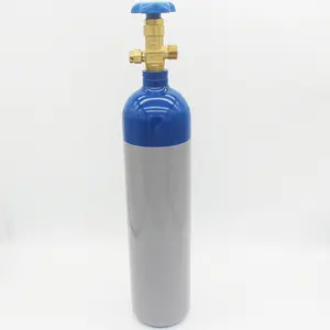 Bombola di gas senza saldatura di alta qualità riutilizzabile bombola a pressione da 2.67 litri super economica