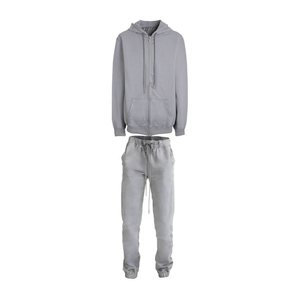 HDJ 2 Piece Set Tracksuit <b>Jogger</b> Suit <b>Oversized</b> Sweatshirt and Pants Loungewear Activewear H7021-5Sweatshirt+H7024-5Pants - Product Image 1