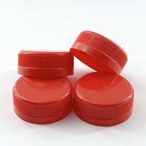 さまざまなプラスチック製の盗難防止キャップ水潤滑油ボトル用簡単なオープンシールクロージャーサイズ18mm <span class=keywords><strong>20mm</strong></span> 30mmリブ付きスクリューオン - Product Image 1