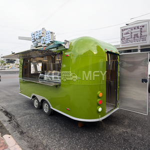 2025 Fast Street Food Van Trailer à vendre Food Traveling Truck Mobile Food Vending Truck à vendre USA - Product Image 3