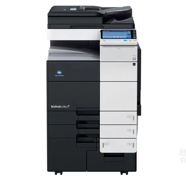 Carifu Wholesale Price Scanner Printer And Copier For Konica Minolta Bizhub C754 Used Photocopy Machine