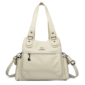 Nouveau Sac à Main de Créateur Tendance pour Femme, Grand Fourre-Tout en Cuir PU Souple, Sac à Bandoulière Élégant - Product Image 3