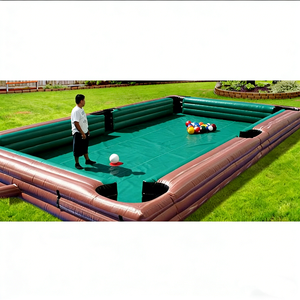 Table de Snookball Gonflable, Table de Billard Gonflable Géante pour Fêtes en Plein Air et <span class=keywords><strong>Location</strong></span> d'Événements - Product Image 1