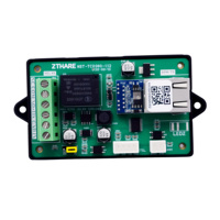 Controlador de salida de relé de 1 canal de red Ethernet con módulo IO de función de botón para sistema de luz automático