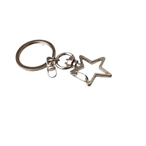 Gantungan kunci jepret hati bintang, gantungan kunci jepit jumlah besar, gantungan kunci gesper gantung DIY - Product Image 6