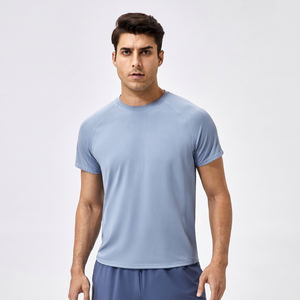Camiseta Deportiva Blanca para Hombre, 100% Poliéster, de Secado Rápido, Lisa, Personalizable al por Mayor - Product Image 1