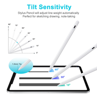 Fabrika kaynağı Tablet akıllı dokunmatik kalem hassas Palm ret Tilt fonksiyonu kalem Ipad hava Pro için çizim Stylus kalem Ipad için