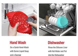 Accessori riutilizzabili <span class=keywords><strong>per</strong></span> forno e fornelli <span class=keywords><strong>friggitrice</strong></span> <span class=keywords><strong>ad</strong></span> <span class=keywords><strong>aria</strong></span> <span class=keywords><strong>in</strong></span> <span class=keywords><strong>Silicone</strong></span> - Product Image 5