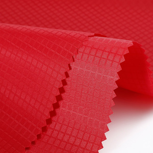 Tela Brocada a <span class=keywords><strong>Cuadros</strong></span> 100% Poliéster Pongee, 150GSM, Repelente al Agua, Resistente a la Abrasión, para Abrigos de Niños y Niñas - Product Image 2