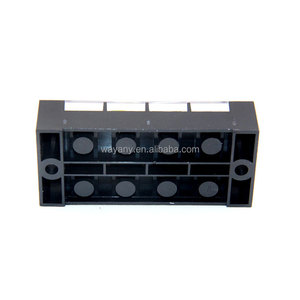 TB4504 al por mayor, bloque <span class=keywords><strong>de</strong></span> terminales <span class=keywords><strong>de</strong></span> barrera <span class=keywords><strong>de</strong></span> tornillo <span class=keywords><strong>de</strong></span> 4 posiciones, 0.5-4mm² 20-11AWG, con contacto <span class=keywords><strong>de</strong></span> cobre y acero, 45A 600V - Product Image 4