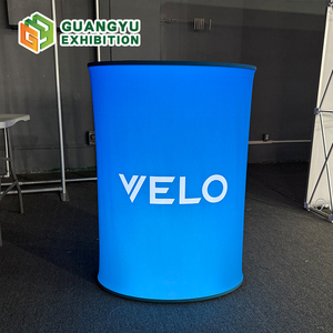 Comptoir <span class=keywords><strong>de</strong></span> stand d'exposition pliable et portable avec impression graphique pour promotion et présentation - Product Image 6
