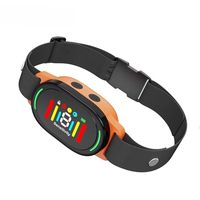 Voll Funktionsfähiges KI-Antibell-Halsband mit Farbbildschirm, Schock, Vibration, Signalton, Intelligenter Algorithmus, Präzise Erkennung von Hundebellen, Wasserdicht