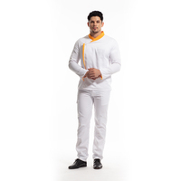 Uniforme de Chef de Restaurant, manches longues et courtes, uniforme de serveur, uniforme de Chef en tissu pour design