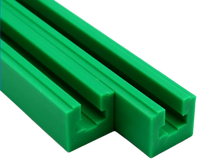 Rail de guidage en polyéthylène avec guide en T résistant à l'usure pour la transmission, pour ligne de production de convoyage alimentaire en nylon