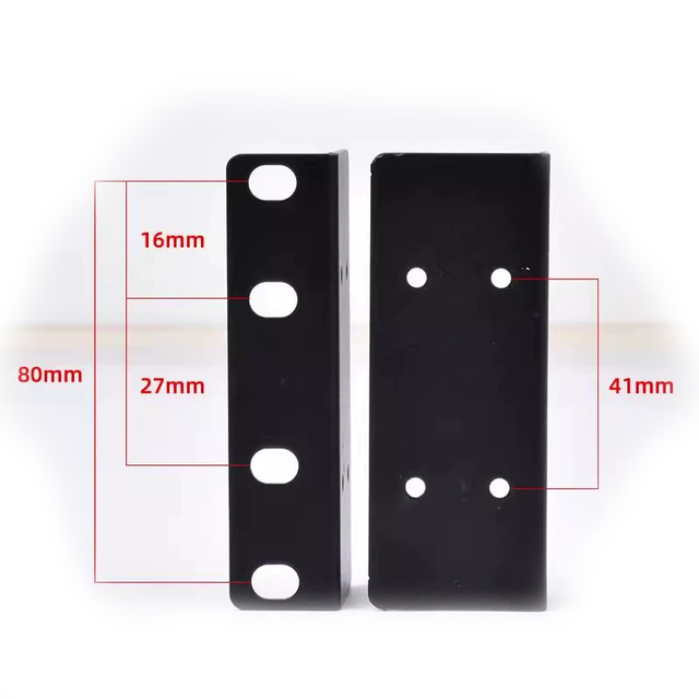 Switch & NVR Rack Mounting Ears - 2U Size with Screws, Compatible for NVR/DVR Chassis & Server Racks