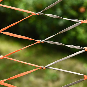 Hamaca de malla de nailon con capacidad de carga de 100 kg para acampar al aire libre, viajes, ocio, diseño moderno y transpirable - Product Image 5