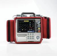 Défibrillateur moniteur vétérinaire Mindray D6 Défibrillateur portable Mindray avec AED, ECG, EtCO, IBP pour les secours d'urgence
