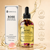 Aceite de Masaje 120ml OEM/ODM, Aceite de Almendras Dulces y Semillas de Albaricoque, para Rostro, Cuerpo, Cabello y Uñas, 100% Puro, Prensado en Frío, Antioxidante