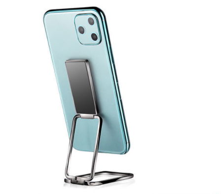 2022 Universal Ring Finger Kickstand Retractable Rotate Cell Phone Back Grip Metal Foldable Stand Phone Holder for Phone Tablets