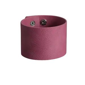 Bracelets personnalisés en cuir synthétique gravés au laser, <span class=keywords><strong>bracelet</strong></span> manchette ajustable pour femmes, <span class=keywords><strong>bracelet</strong></span> large en cuir vierge - Product Image 2