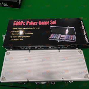 Fiches da <span class=keywords><strong>Poker</strong></span> Monte Carlo da 10g o 14g e 40mm in Clay a Tre Toni a Prezzo Conveniente con Basso MOQ, Logo e Ceramica Personalizzati - Product Image 2