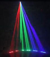 Proyector láser 3D para espectáculos, miniluz RGB para dj, animación, discoteca, sistema completo de iluminación de escenario, novedad