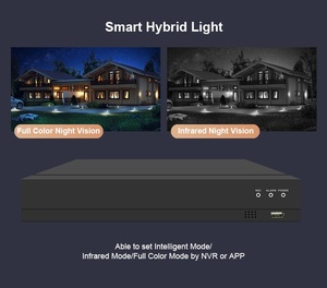 16-канальный купольный комплект видеонаблюдения, ночное видение, двустороннее аудио, облачное хранение данных, для внутреннего использования на открытом воздухе - Product Image 6