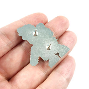 Broche Malk en métal de dessin animé en gros, jeu de pixels entourant l'insigne en métal, épinglettes en émail - Product Image 5