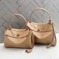 Sac à bandoulière en cuir véritable pour femme, design entièrement en cuir, nouvelle collection 2026, grande capacité, fermeture éclair, doux, confortable, décontracté