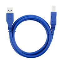 Kabel USB 3.0 A ke B SIPU, Kabel Printer Kecepatan Tinggi 1.5m, Kabel Transfer Data Port Persegi untuk Printer Scanner