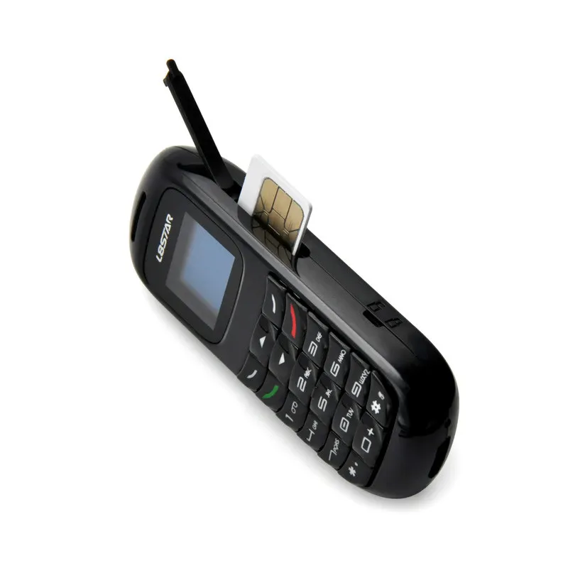 L8STAR BM70 0.66 'インチスクリーン最小ミニ電話/ミニイヤーフォン