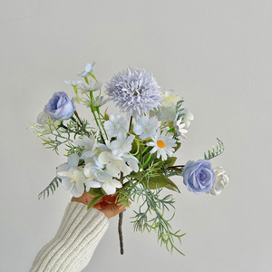 Composizioni Floreali Bioniche, Bouquet di Fiori Artificiali Ispirato alla Dopamina con <span class=keywords><strong>Rose</strong></span> Miste di Alta Qualità - Product Image 4
