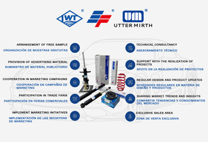 Amortiguadores de suspensión delanteros y traseros LWT para <span class=keywords><strong>Toyota</strong></span> Corolla, <span class=keywords><strong>Yaris</strong></span>, Hiace, Hilux, Fortuner, RAV4, Land Cruiser - Product Image 6