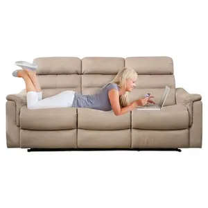 Geeksofa Wholesale Motion Manual 3+2 Recliner Sofa for Living Room
